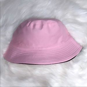 Reversible Pink Bucket hat